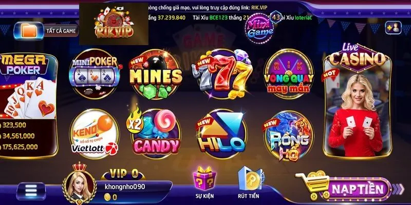 Casino Rikvip 2 Hướng dẫn chơi Live Casino Rikvip chi tiết