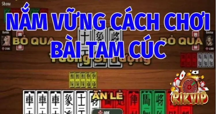 Bài Tam Cúc Rikvip Tham Gia Game Bài Hấp Dẫn Ngay Thôi! 3 Nắm Vững Cách Chơi Bài Tam Cúc Rikvip Cơ Bản